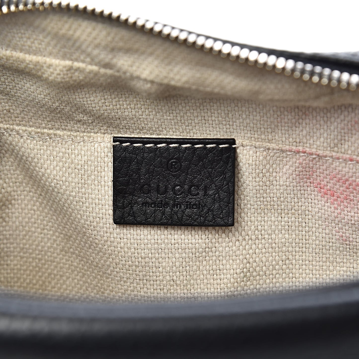 Pebbled Calfskin Small Soho Disco Bag Black