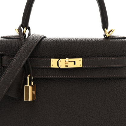 Hermes Togo Kelly Retourne 25 Ebene 8 of 11