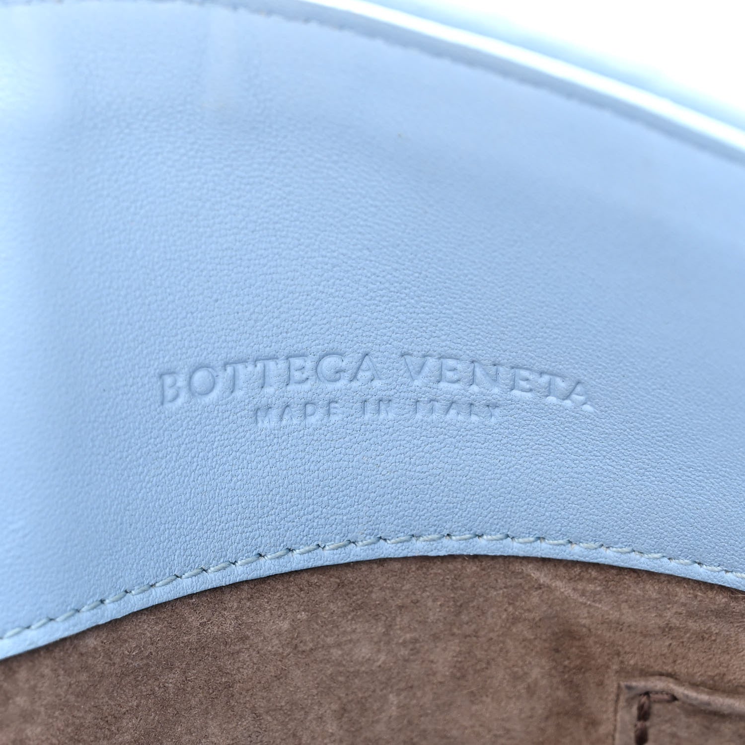 Bottega Veneta Nappa Intrecciato Large Olimpia Bag Light Blue 6 of 12