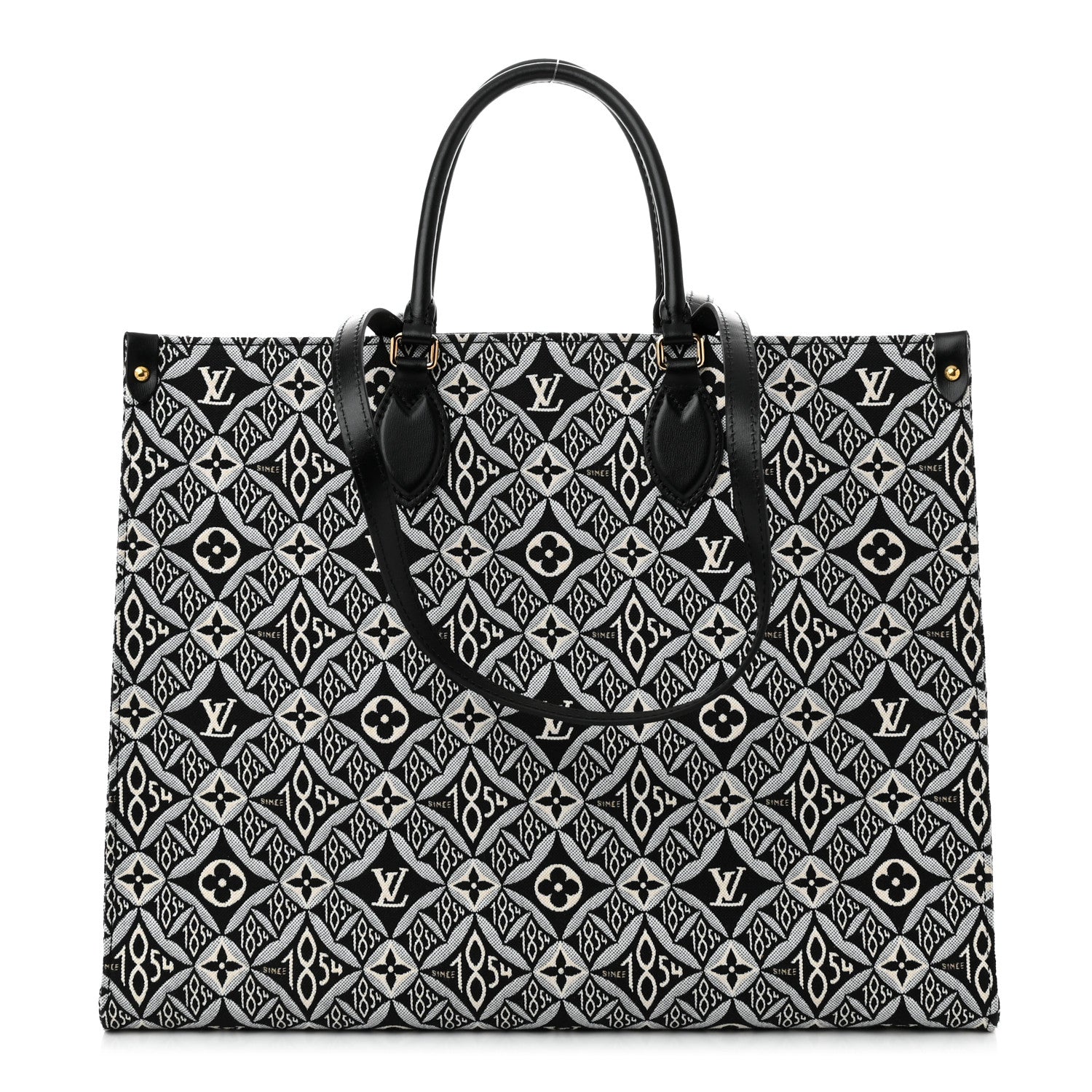 Louis Vuitton Jacquard Since 1854 Onthego GM Grey 1 of 10