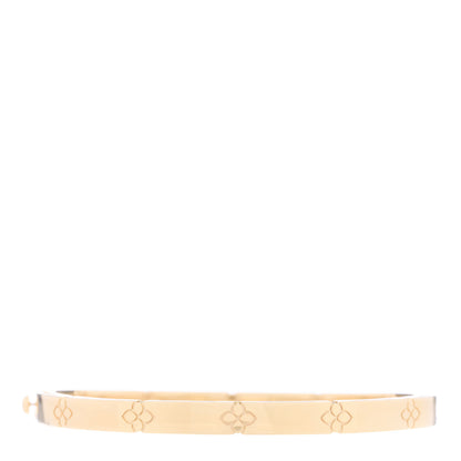 Roberto Coin 18K Yellow Gold Narrow Love in Verona Bangle Bracelet 2 of 4