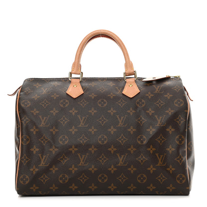 Louis Vuitton Monogram Speedy 35 1 of 16