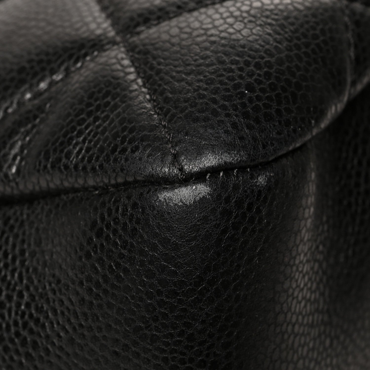 Chanel Caviar Quilted CC Timeless Soft Tote Black 12 of 12