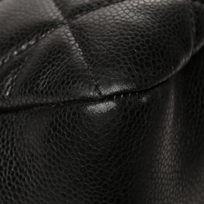 Chanel Caviar Quilted CC Timeless Soft Tote Black 12 of 12