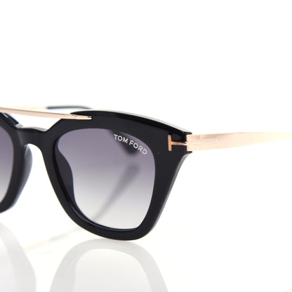 Tom Ford Acetate Anna Sunglasses TF575 Black 7 of 8