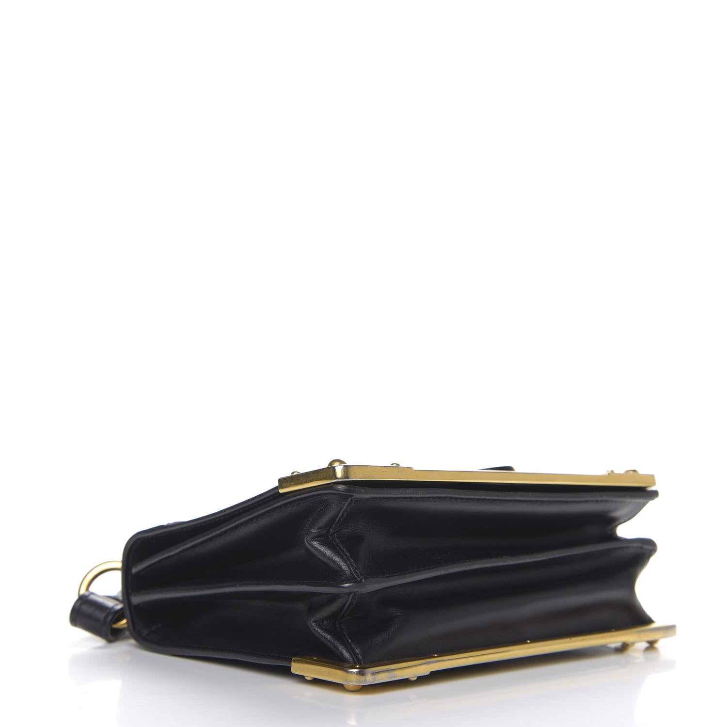 Prada City Calf Saffiano Cahier Bag Black 3 of 8
