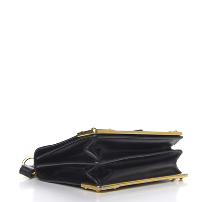 Prada City Calf Saffiano Cahier Bag Black 3 of 8