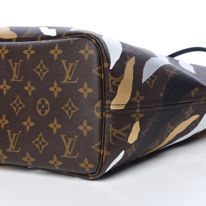 Louis Vuitton X LOL Monogram Neverfull MM Gold Silver 11 of 12