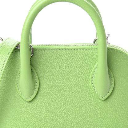 Balenciaga Grained Calfskin XXS Ville Top Handle Bag Light Green Fuchsia 9 of 9