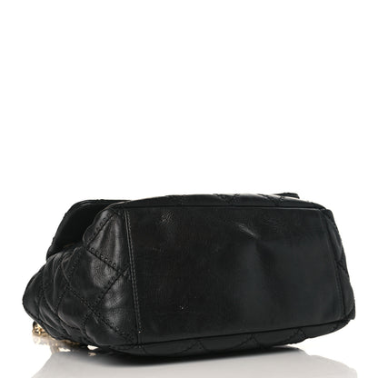 Chanel Calfskin Quilted Retro Chain Camera Case Black 4 of 9