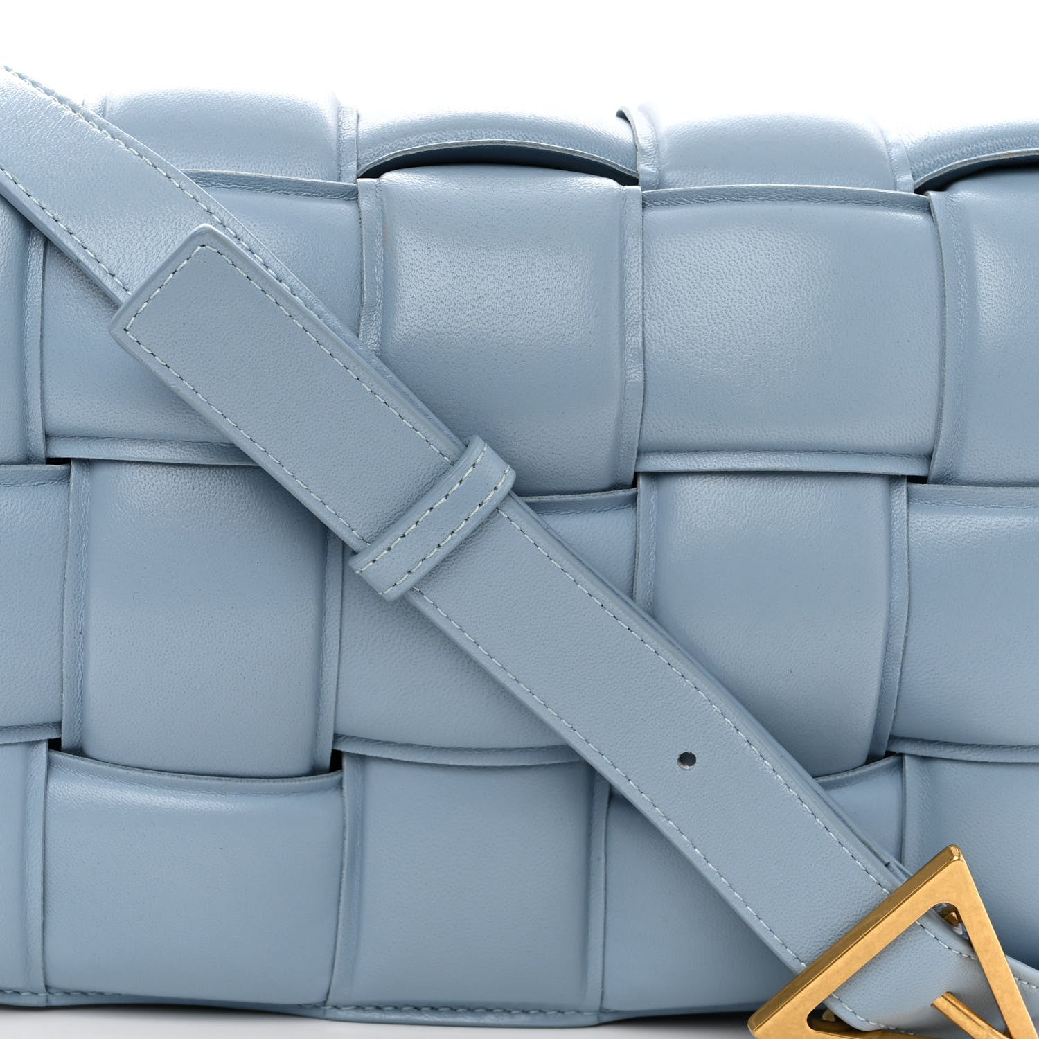 Bottega Veneta Nappa Maxi Intreccio Padded Cassette Crossbody Bag Ice 6 of 10