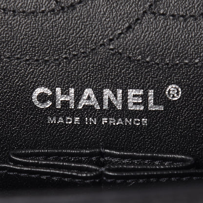 Chanel Aged Calfskin Chevron Quilted 2.55 Reissue 226 So Black 8 of 14