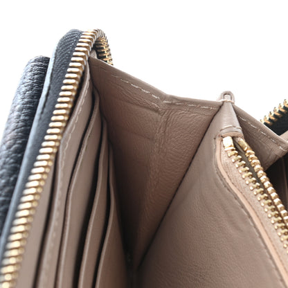 Chloe Grained Lambskin Drew Long Wallet with Flap Black 10 of 19