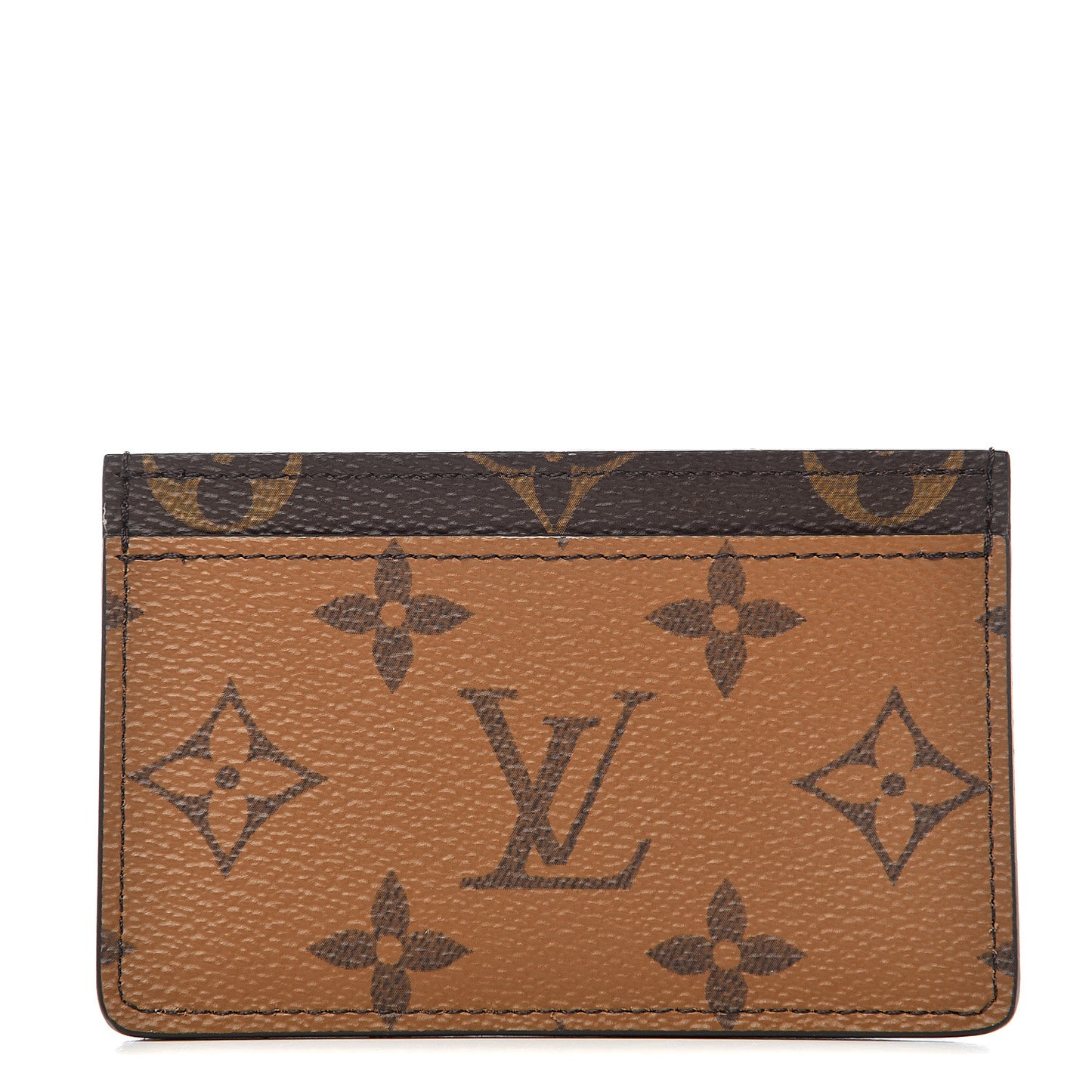 Reverse Monogram Card Holder