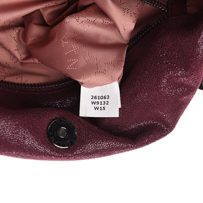 Stella McCartney Shaggy Deer Small Falabella Tote Plum 6 of 8