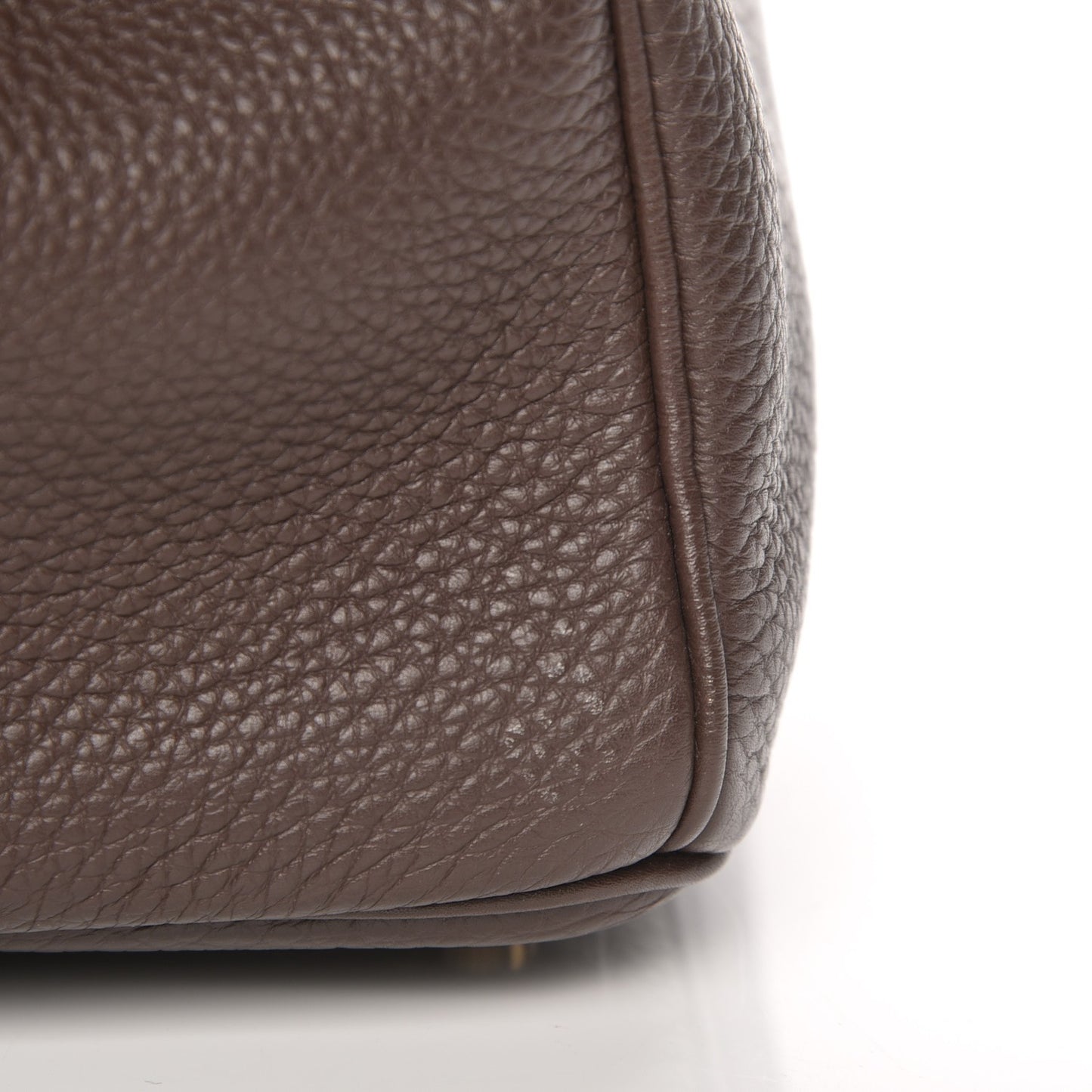Togo Birkin 40 Chocolate