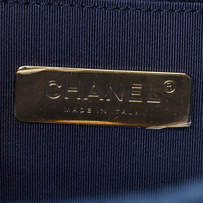Chanel Denim Quilted Medium Chanel 19 Flap Blue 5 of 10