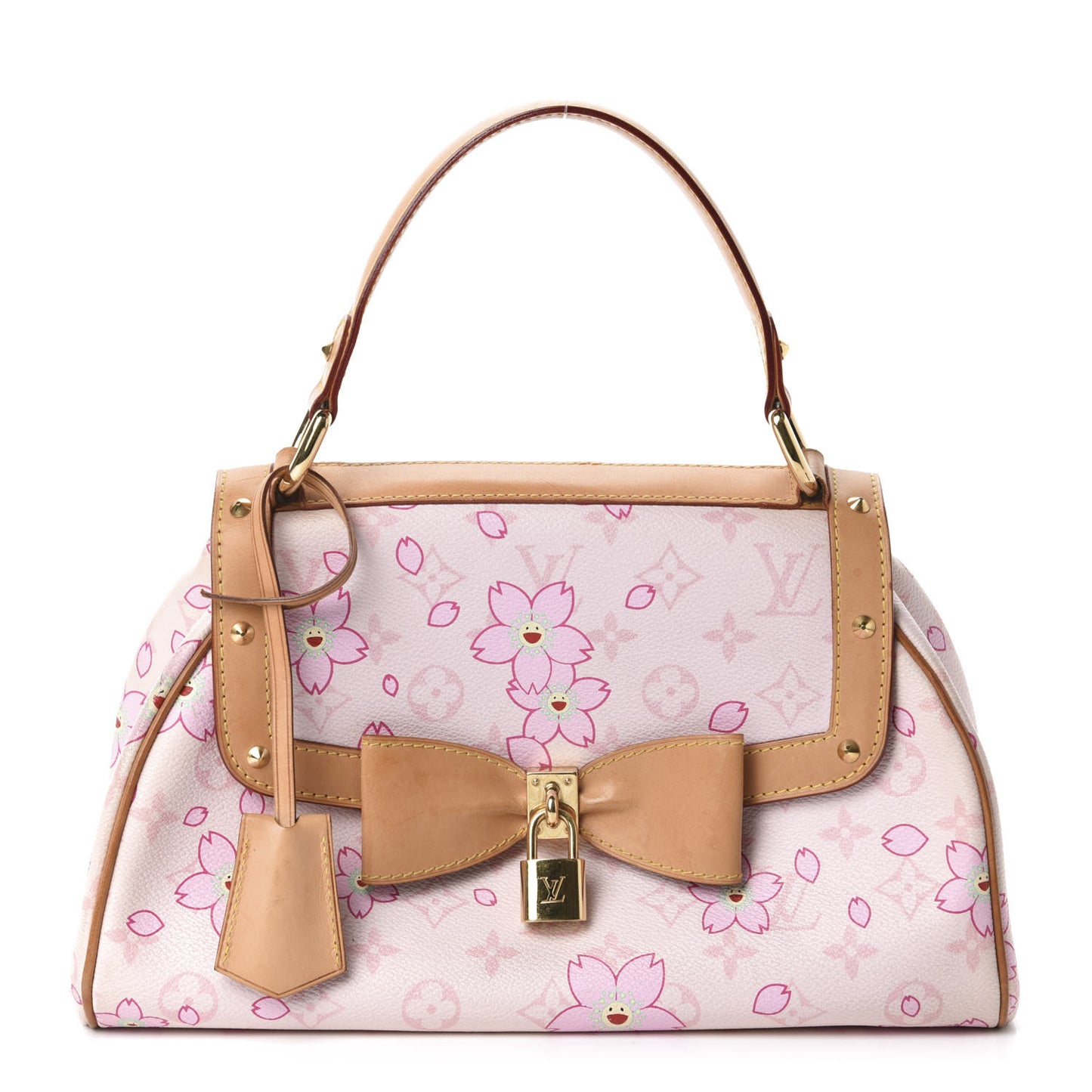 Monogram Cherry Blossom Sac Retro Pink