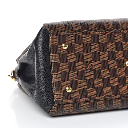 Louis Vuitton Cuir Taurillon Damier Ebene Normandy Black 5 of 11