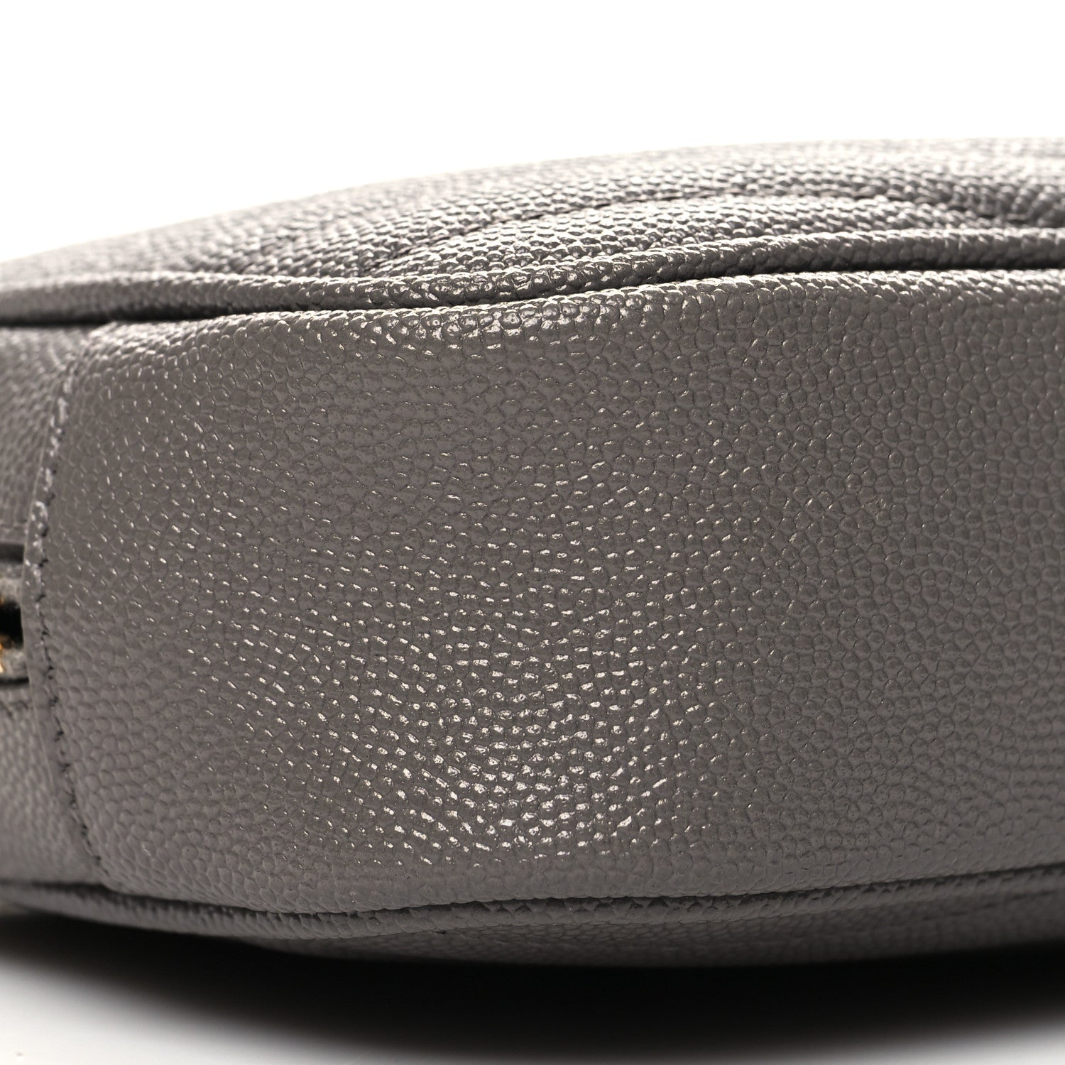Saint Laurent Grain De Poudre Matelasse Monogram Mini Lou Camera Bag Fog 9 of 10