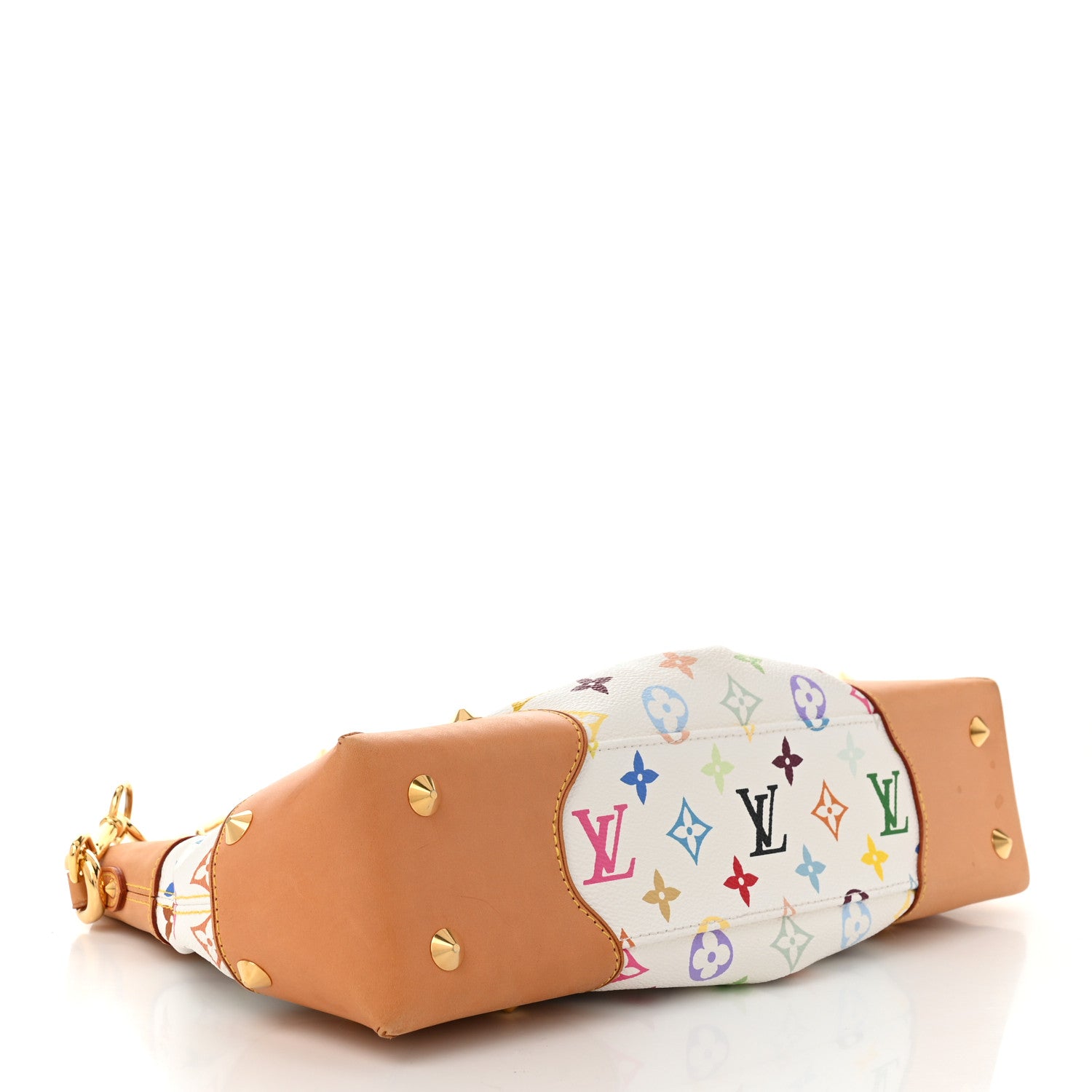 Louis Vuitton Monogram Multicolor Judy MM White 4 of 10