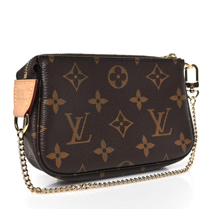 Louis Vuitton Monogram Mini Pochette Accessories 2 of 9
