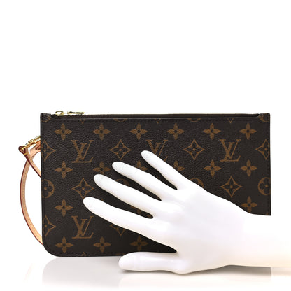 Louis Vuitton Monogram Neverfull MM GM Pochette 2 of 6