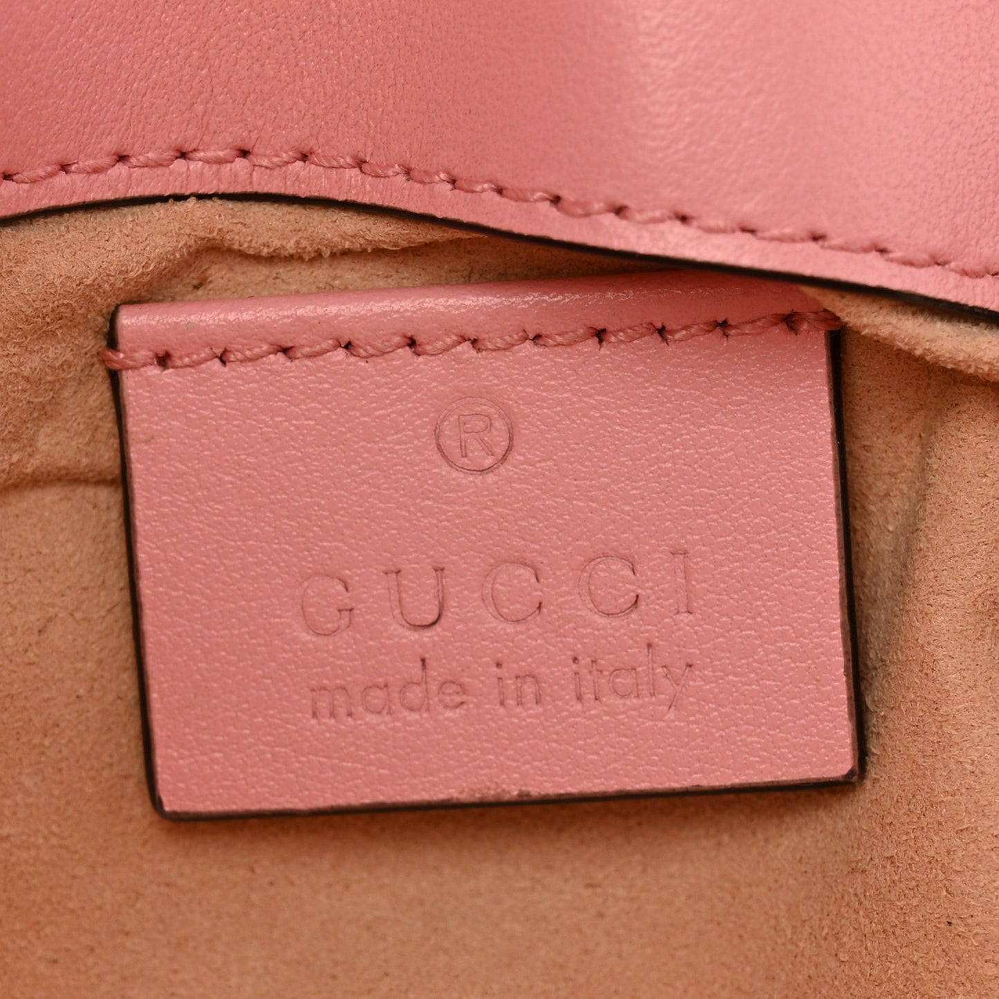 Calfskin Matelasse Super Mini GG Marmont Shoulder Bag Wild Rose Wild Rose