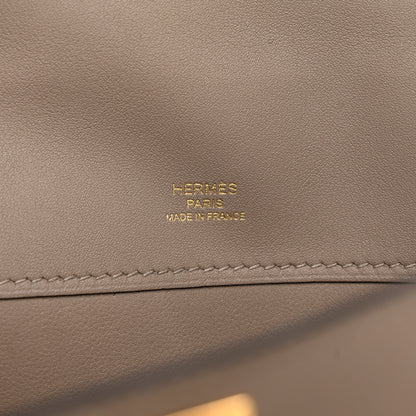 Hermes Swift Kelly Cut Clutch Pochette Gris Asphalt 6 of 10