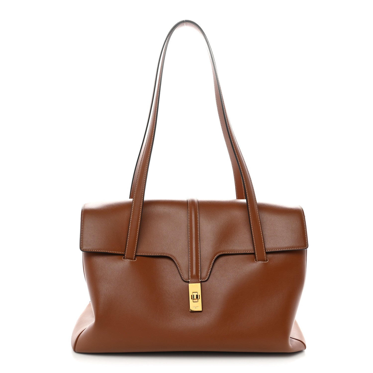 Celine Calfskin Large Soft 16 Bag Tan 1 of 10