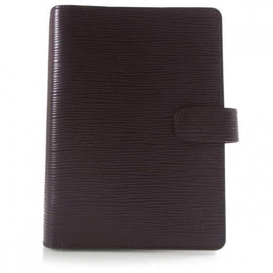 Louis Vuitton Epi Agenda Medium Ring Agenda Cassis 1 of 9