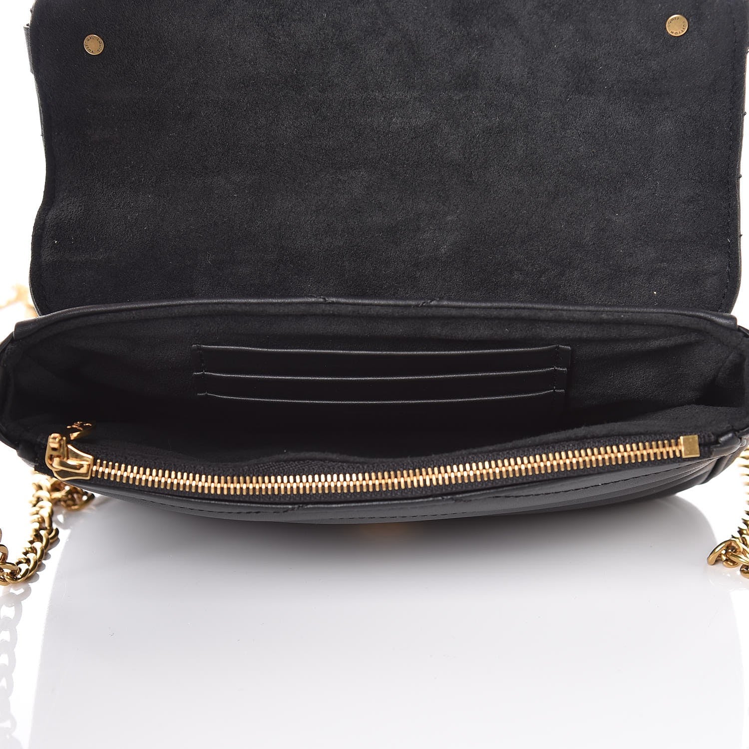 Louis Vuitton Calfskin New Wave Chain Pochette Black 5 of 7