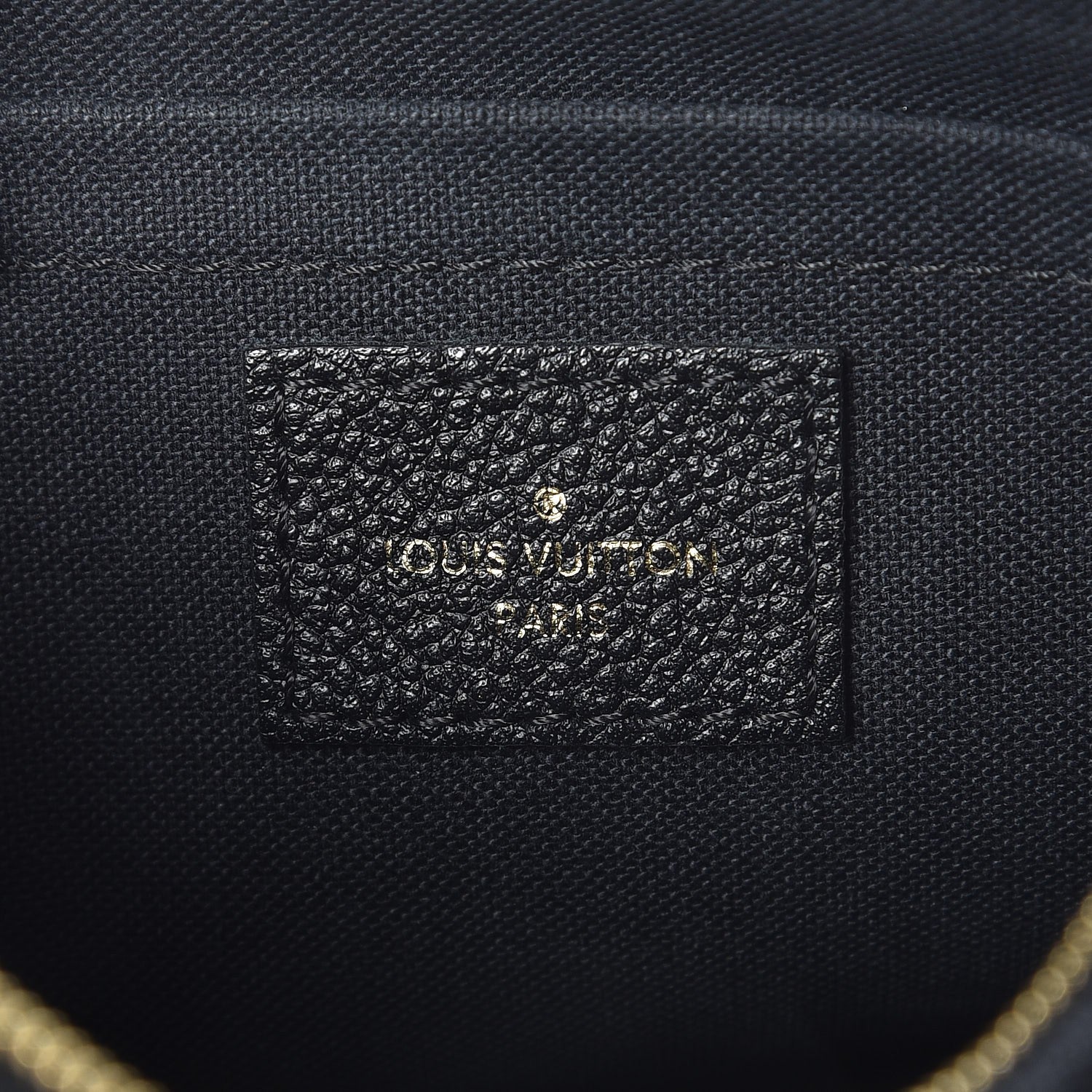 Louis Vuitton Monogram Pallas Clutch Black 6 of 7
