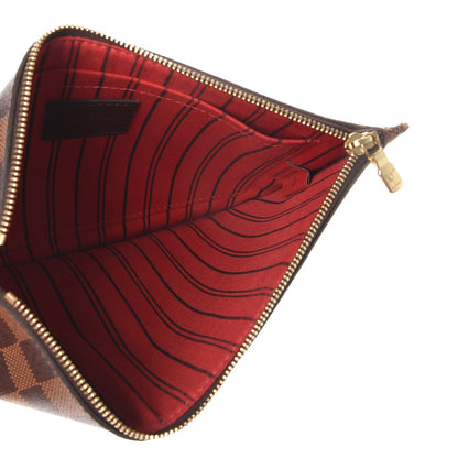 Louis Vuitton Damier Ebene Neverfull MM GM Pochette 5 of 8