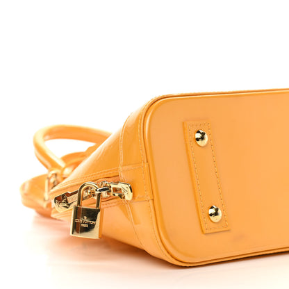Louis Vuitton Vernis Alma BB Jaune Passion 8 of 10