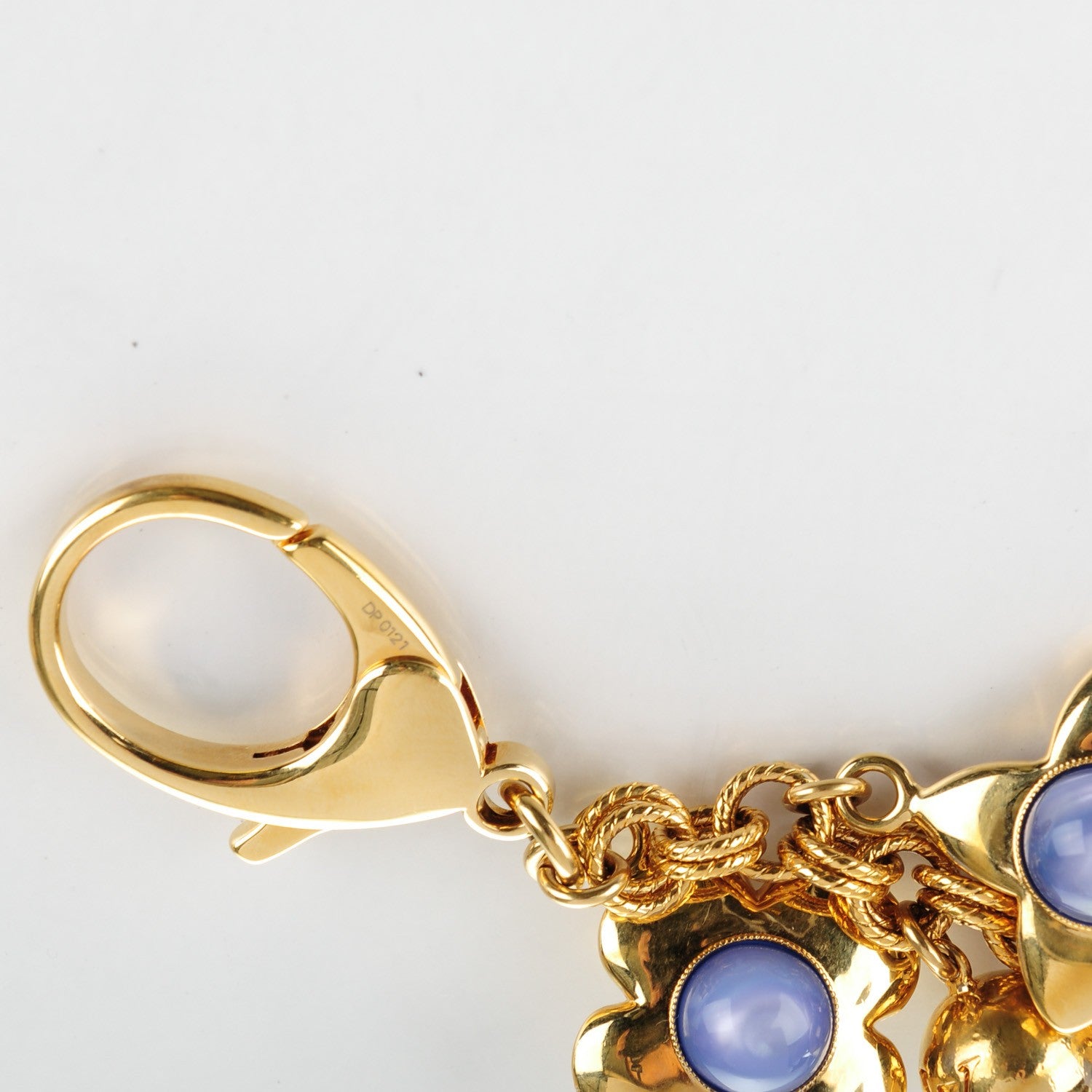 Louis Vuitton Tresor Bag Charm Azur 3 of 4