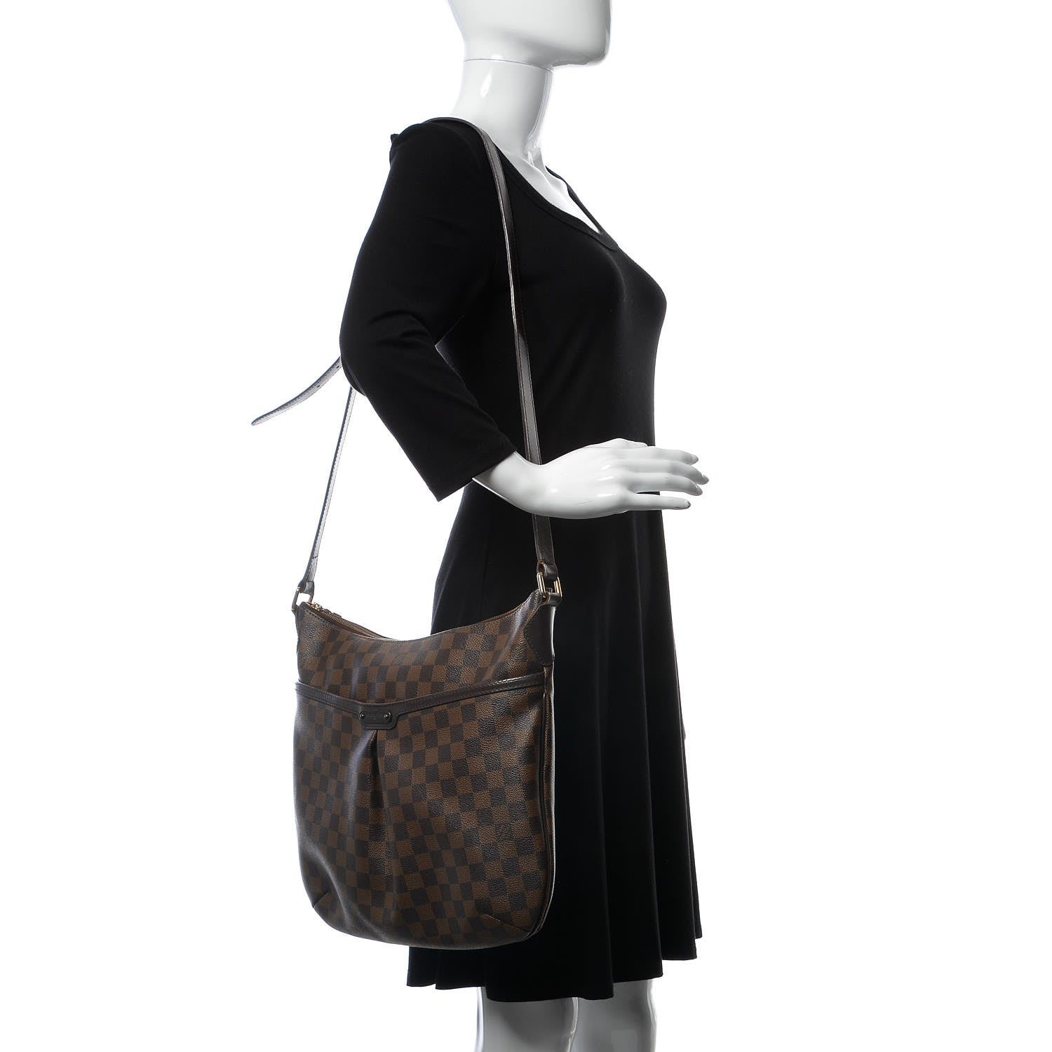 Louis Vuitton Damier Ebene Bloomsbury GM 2 of 13