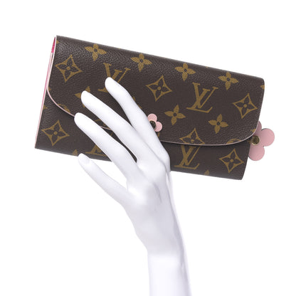 Louis Vuitton Monogram Bloom Flower Emilie Wallet 2 of 7