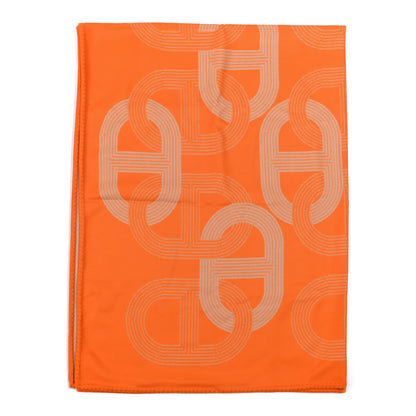 Hermes Wool Circuit 24 Blanket Orange Sable 1 of 3