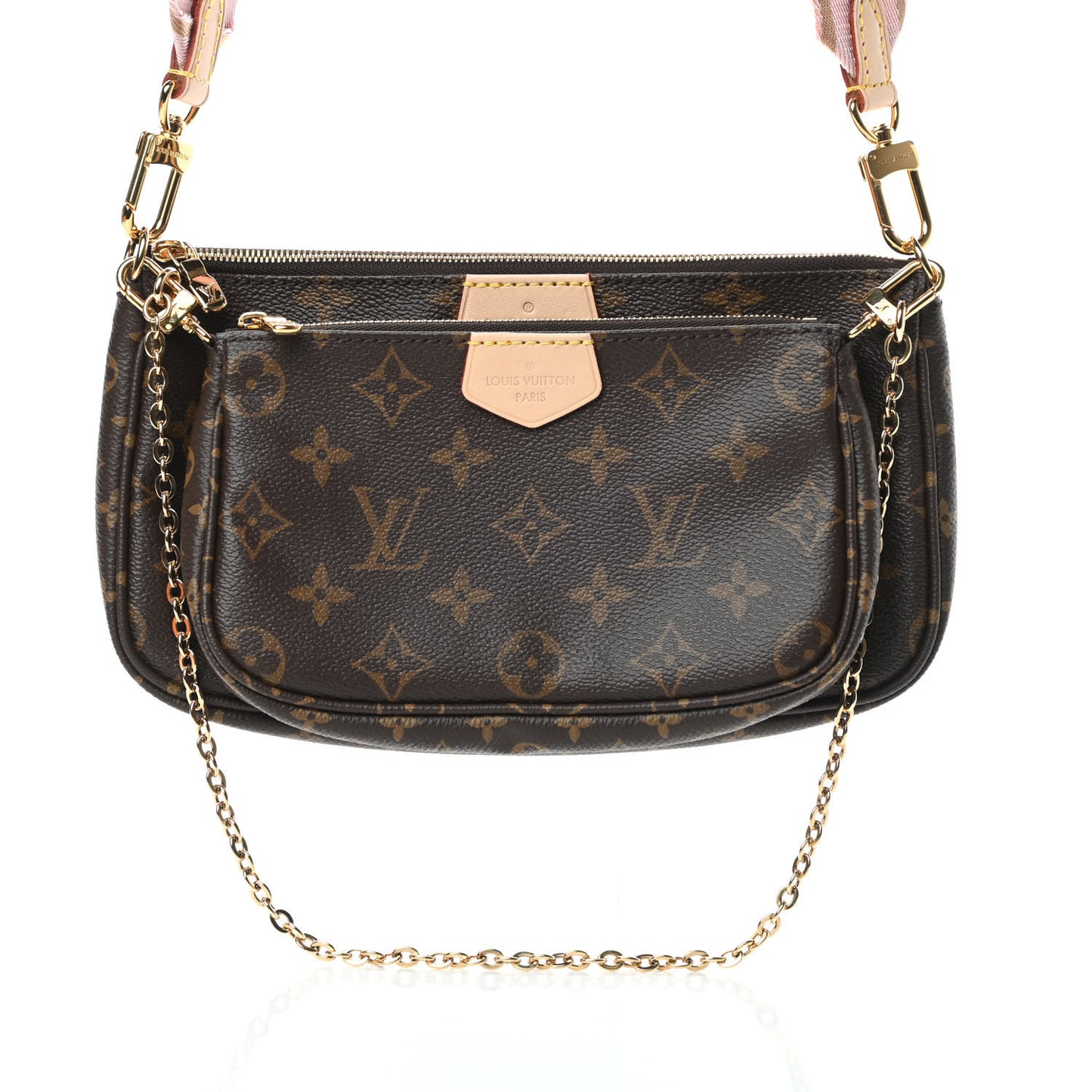 Monogram Multi Pochette Accessories Rose Clair
