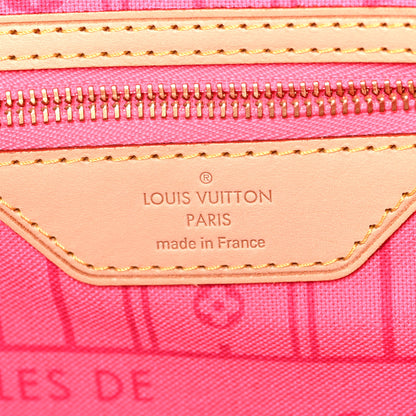 Louis Vuitton Monogram Roses Neverfull MM 6 of 9