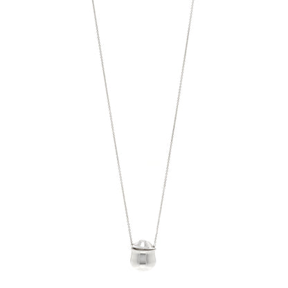 Tiffany Sterling Silver Elsa Peretti Bottle Inro Pendant Necklace 1 of 4