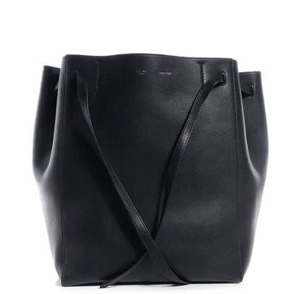 Celine Soft Grained Calfskin Medium Cabas Phantom Black 1 of 7