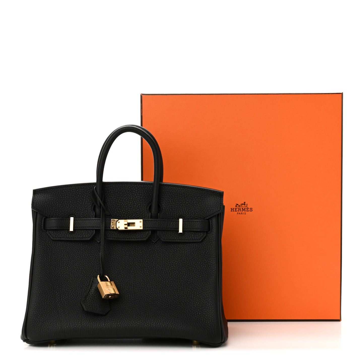 Togo Birkin 25 Black