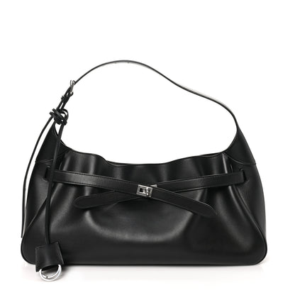 Balenciaga Smooth Calfskin Medium Bel Air Shoulder Bag Black 2 of 17