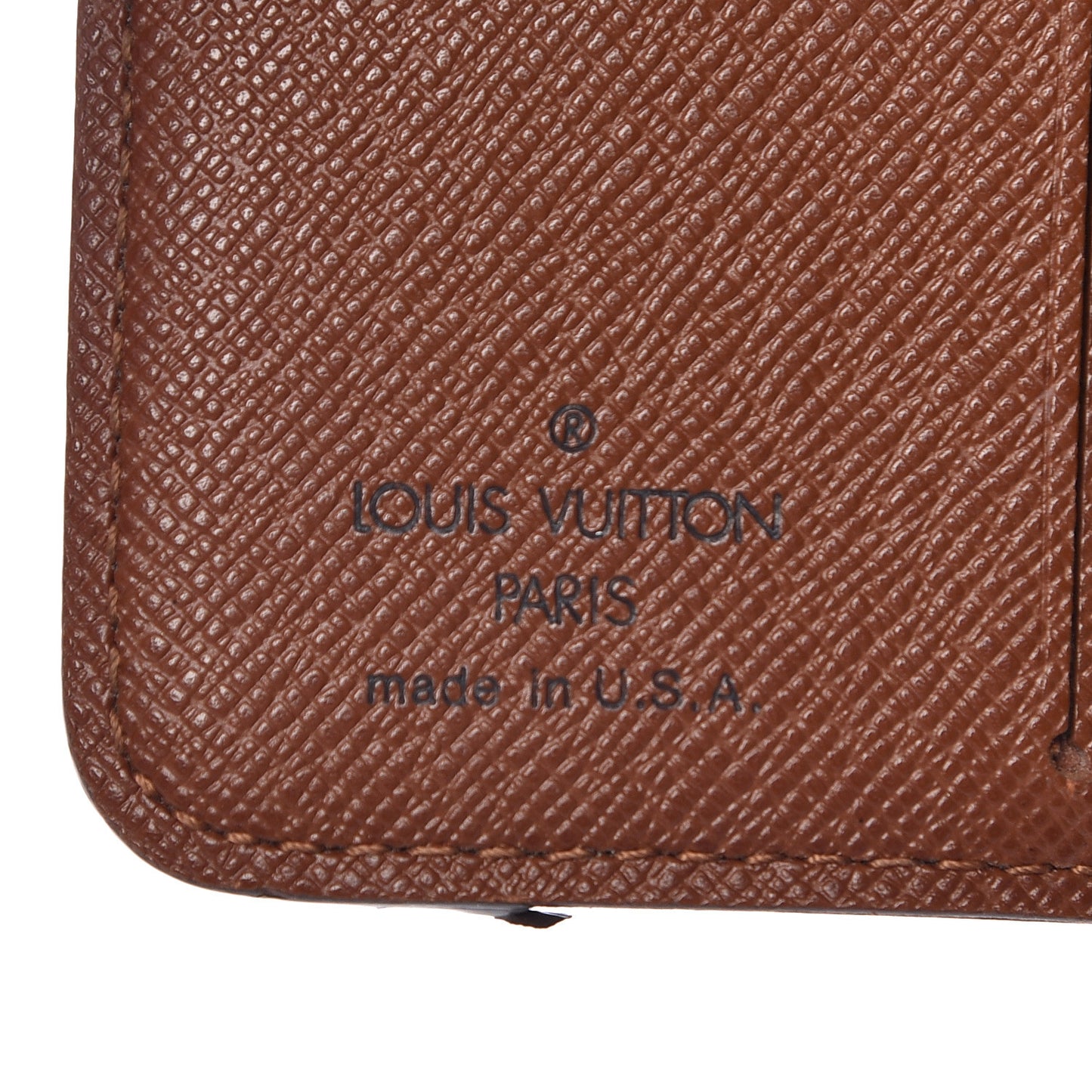 Monogram Compact Zippe Zipped Wallet