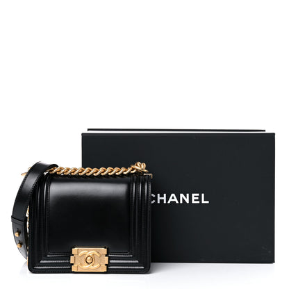 Chanel Calfskin Mini Boy Flap Black 11 of 11