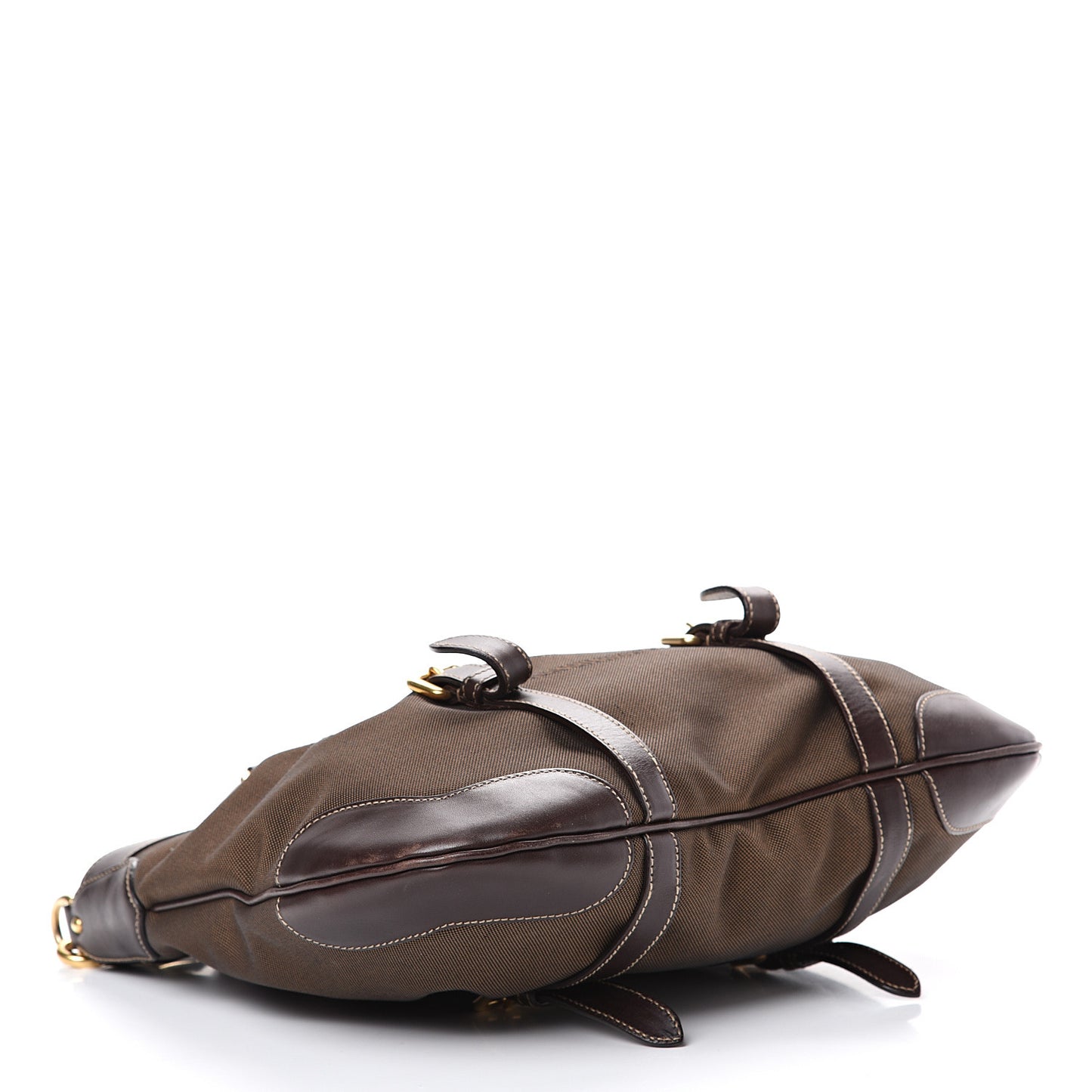 Jacquard Logo Tote Brown