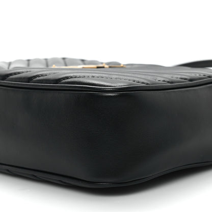 Saint Laurent Calfskin Matelasse Monogram Lou Camera Bag Black 11 of 11