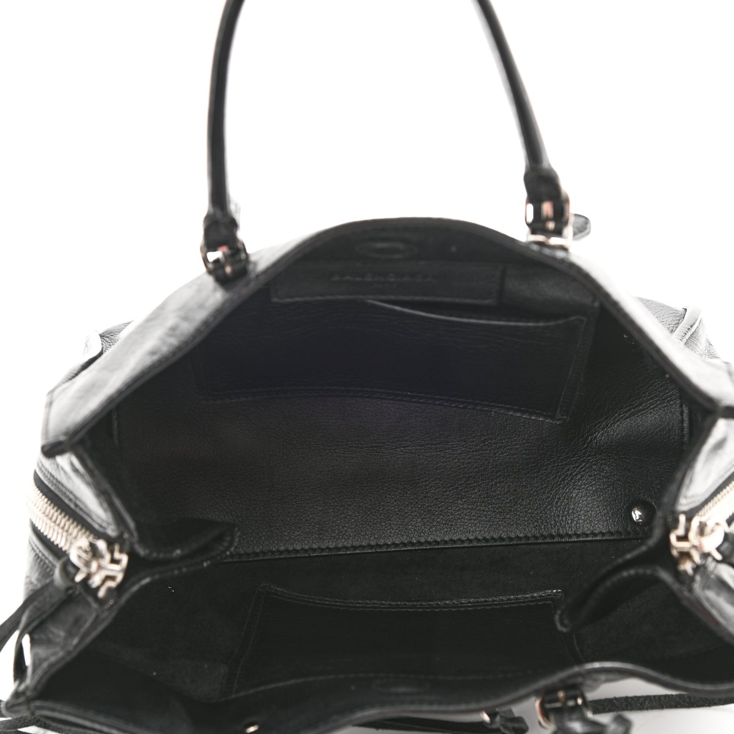 Veau Papier A6 Zip Around Tote Black